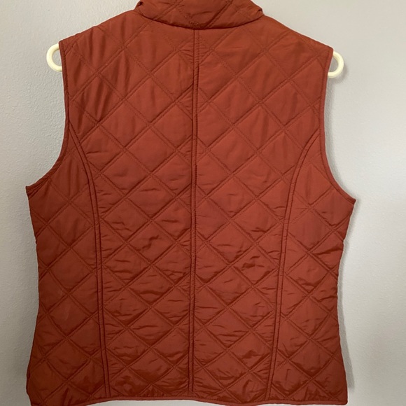 Burnt orange patterned vest - Picture 3 of 6